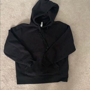 Athleta black hooded sweatshirt